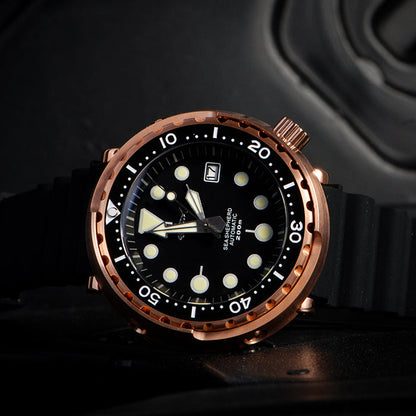 Heimdallr PVD Rose Gold TUNA Dive Watch