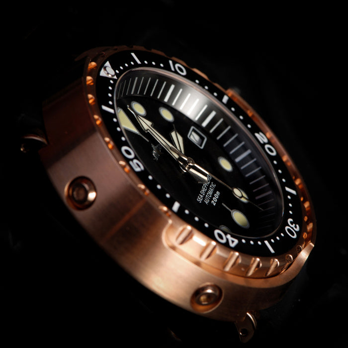 Heimdallr PVD Rose Gold TUNA Dive Watch