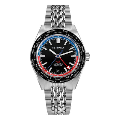 Heimdallr NH34 World-Time Bezel GMT Watch