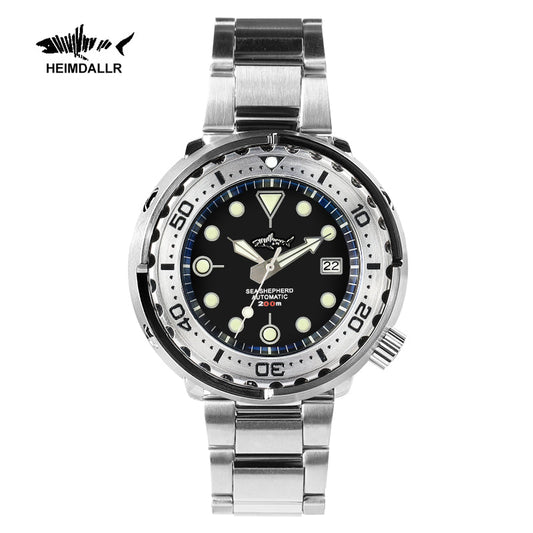 Heimdallr Full Steel Tuna Can Dive Watch