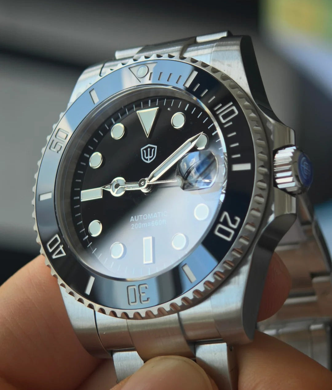 Watchdives WD5512 V2 PT5000 Sub Diver Watch