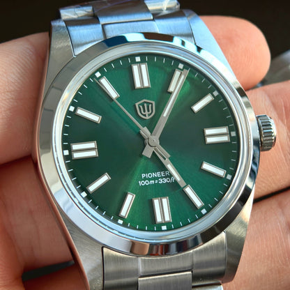 Watchdives WD1016B 37mm Pioneer VH31 Men Watch