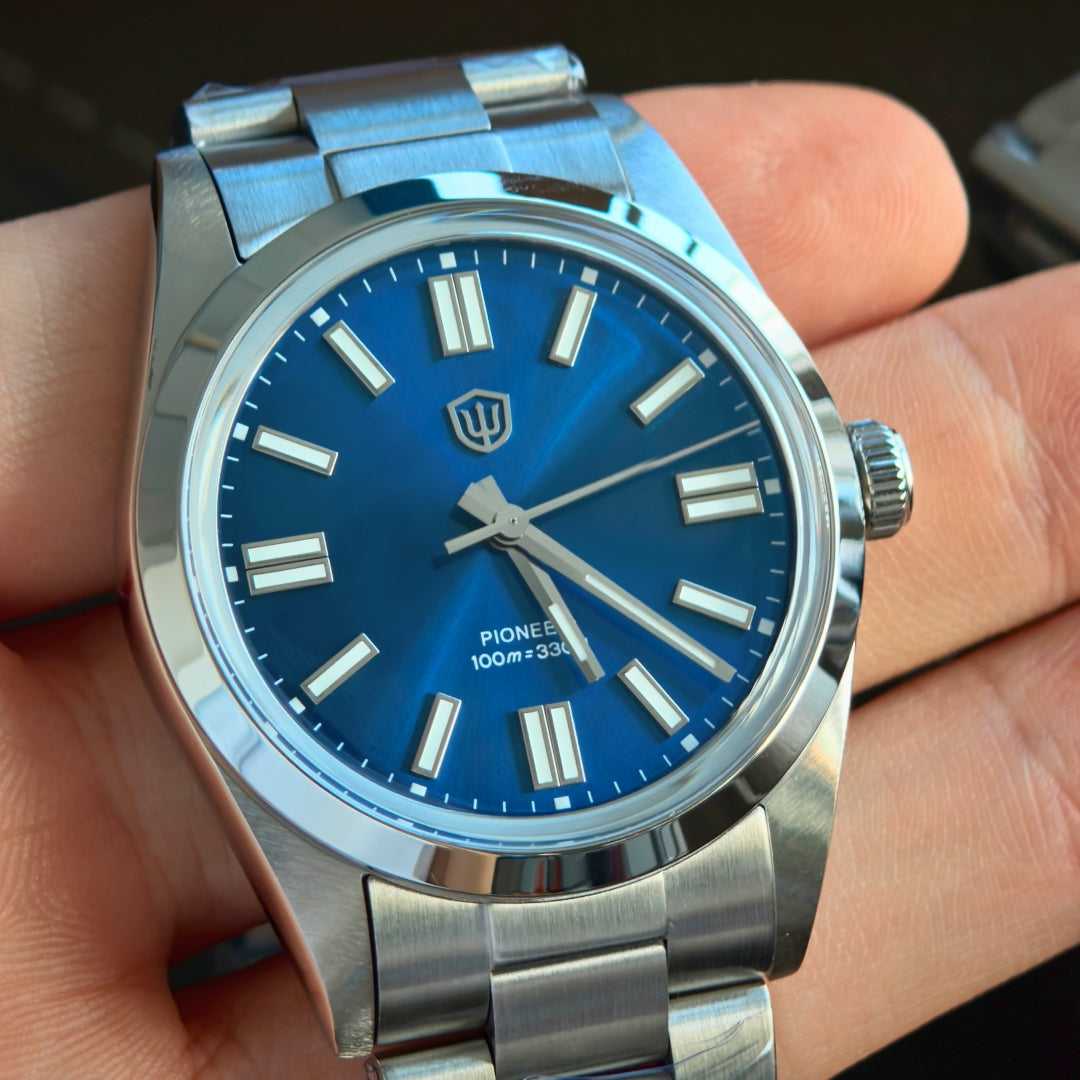 Watchdives WD1016B 37mm Pioneer VH31 Men Watch