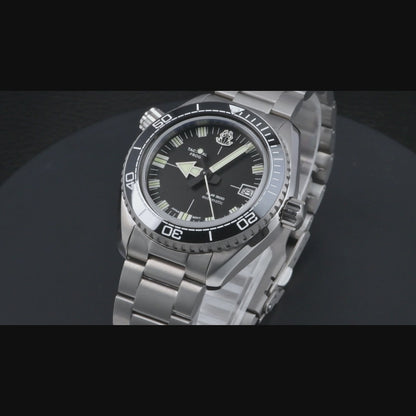 Tactical Frog Titanium SUB300 Vintage Diver Watch H36