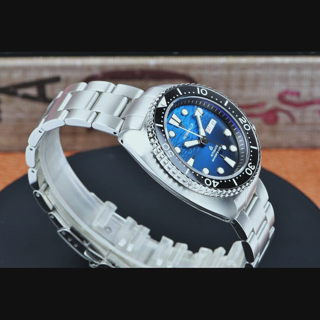 Heimdallr King Turtle NH36 Automatic Diver Men – Tactical