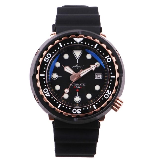 Heimdallr Sandblast Tuna Can Mechanical Watch