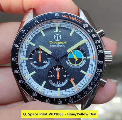 🔥WeeklyDeals🔥Watchdives 39mm VK63 Chronograph Watch WD1863