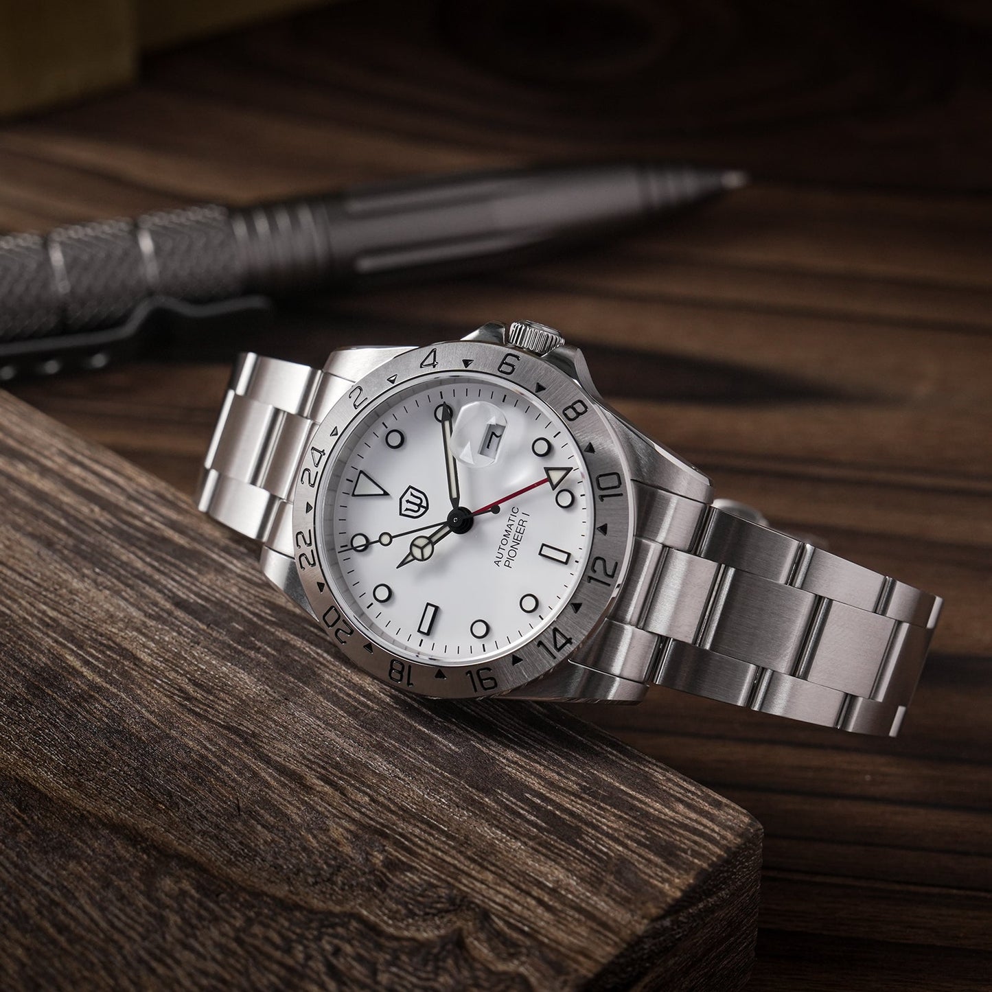 Watchdives WD16570B 38mm 6460 GMT Watch V2