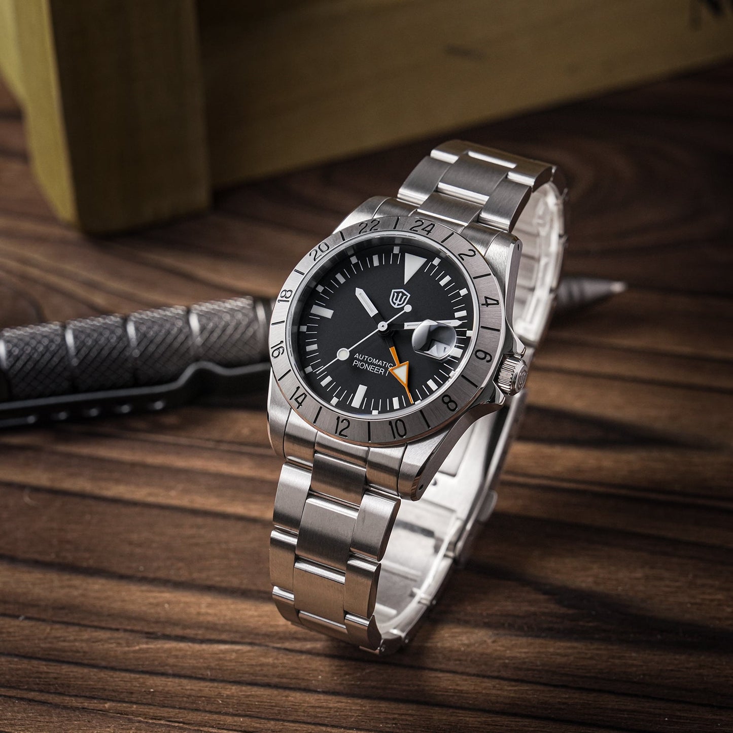 Watchdives WD16570B 38mm 6460 GMT Watch V2