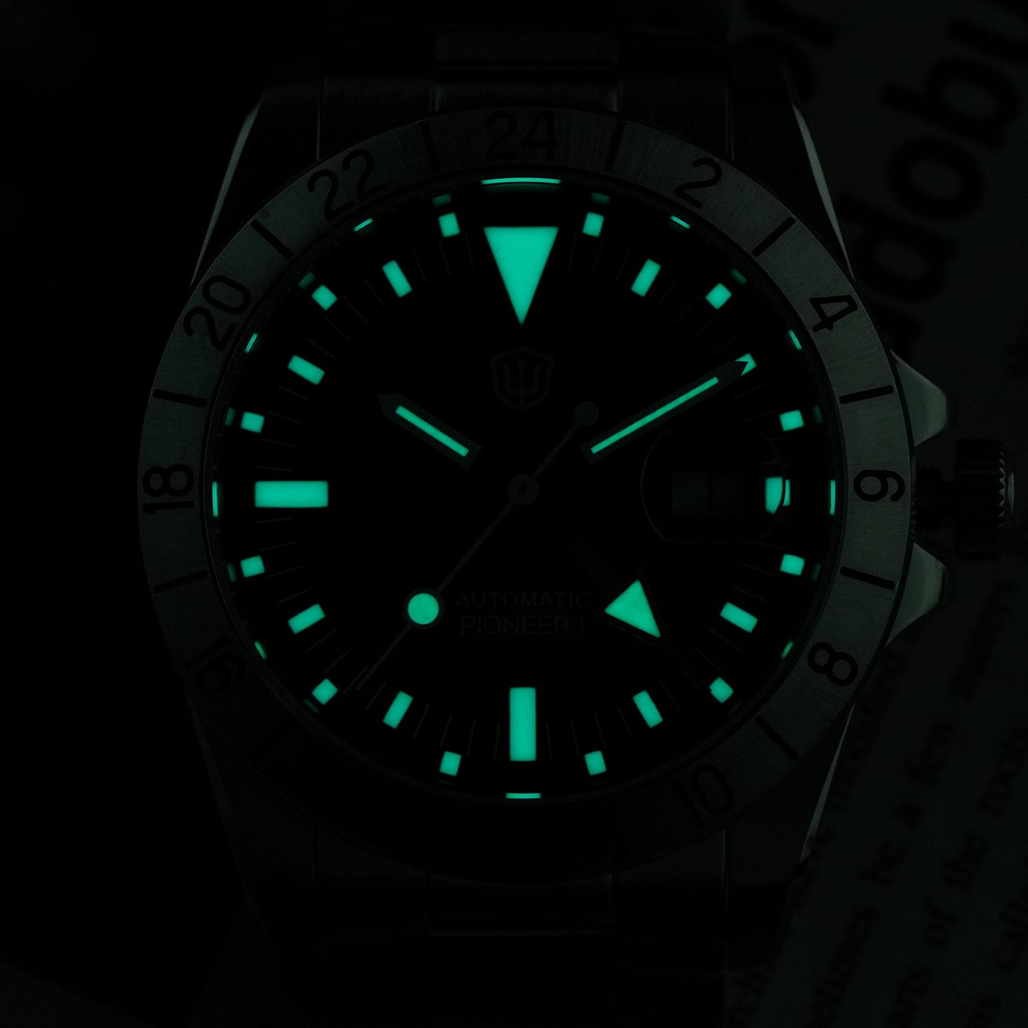 Watchdives WD16570B 38mm 6460 GMT Watch V2