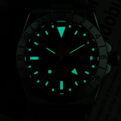 Watchdives WD16570B 38mm 6460 GMT Watch V2