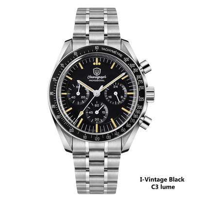 Watchdives 39mm VK63 Chronograph Watch WD1863- Classic Collection