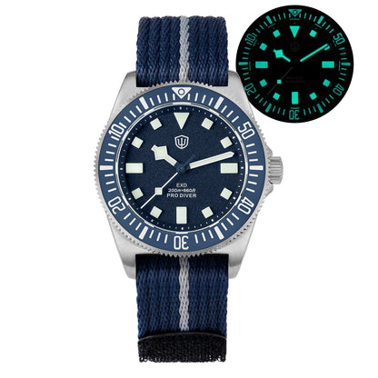 Watchdives 40mm EXD Titanium Diver Watch