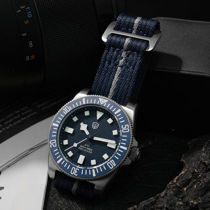 Watchdives 40mm EXD Titanium Diver Watch