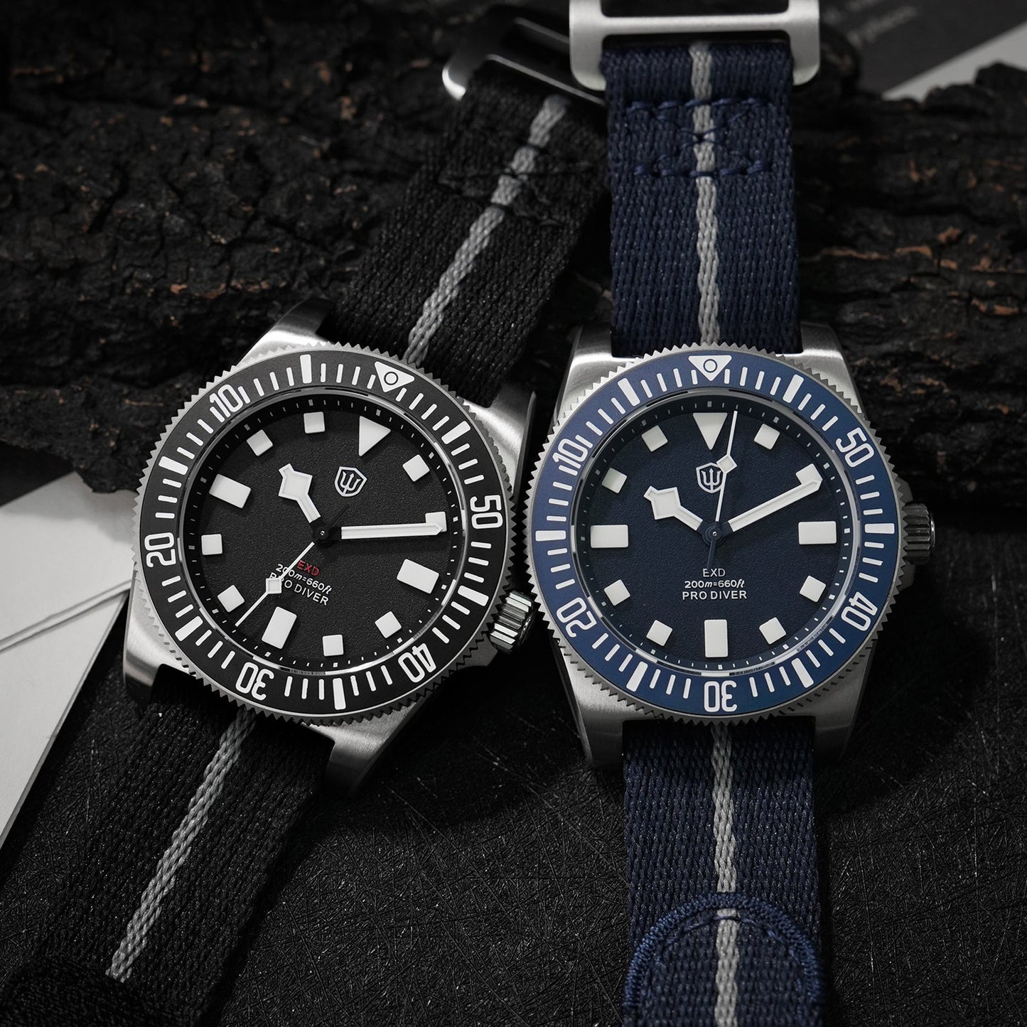 Watchdives 40mm EXD Titanium Diver Watch