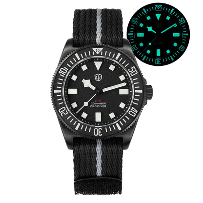 Watchdives 40mm EXD Titanium Diver Watch