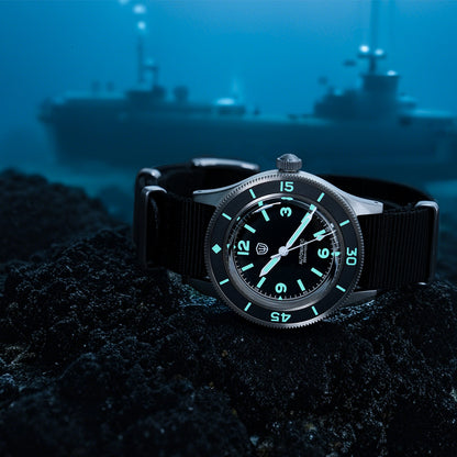 Watchdives WD50Ti Titanium 50-Fathoms NH35 Dive Watch