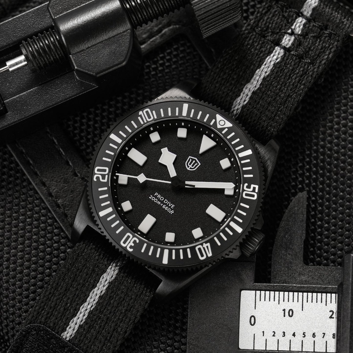 Watchdives 38mm EXD Titanium Diver Watch