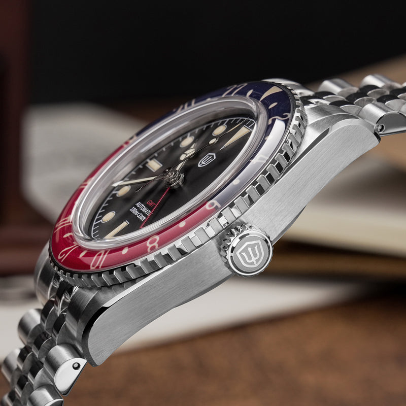 🔥WeeklyDeals🔥Watchdives WD6542 38mm GMT Men Watch