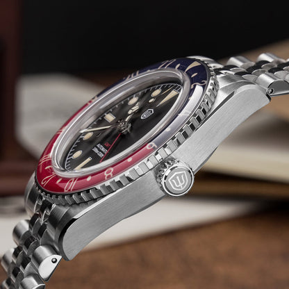 🔥WeeklyDeals🔥Watchdives WD6542 38mm GMT Men Watch