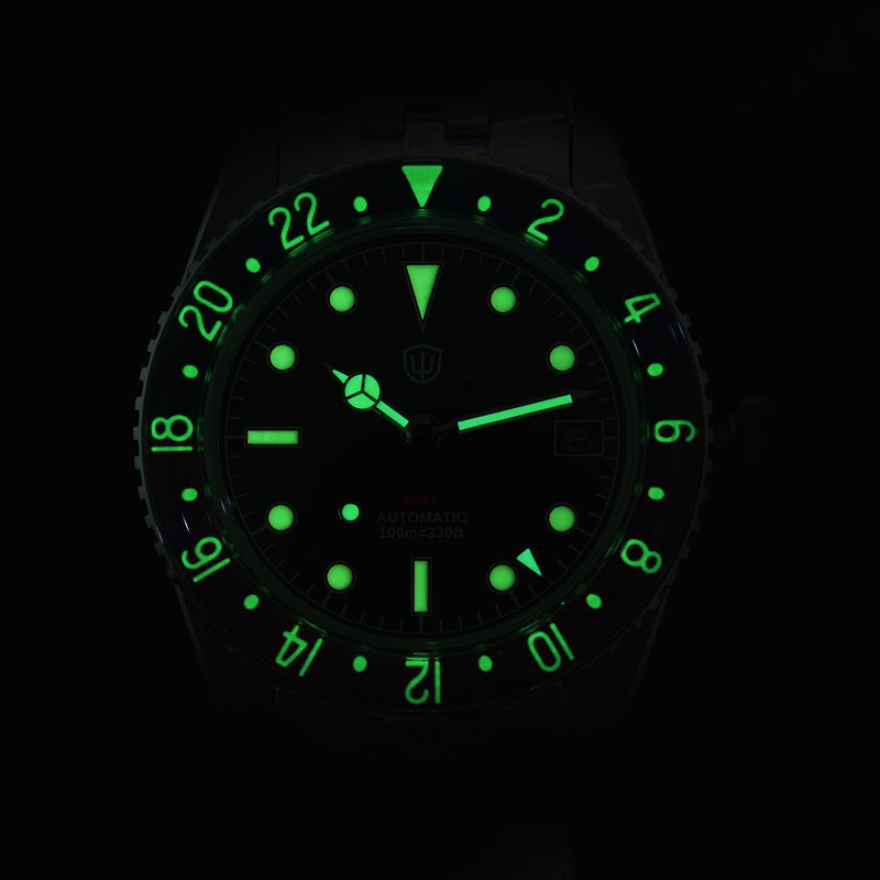 🔥WeeklyDeals🔥Watchdives WD6542 38mm GMT Men Watch