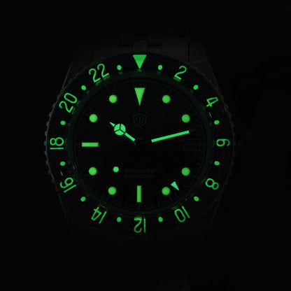 🔥WeeklyDeals🔥Watchdives WD6542 38mm GMT Men Watch