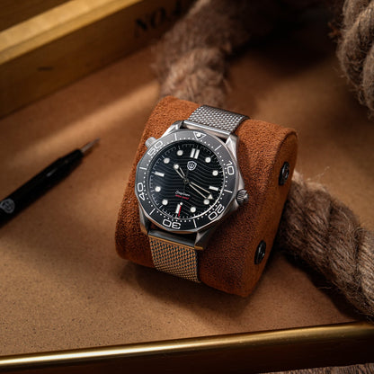 🔥EarlyBird🔥Seafarer WD007Q VH31 Titanium NTTD Dive Watch