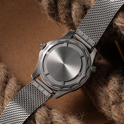 🔥EarlyBird🔥Seafarer WD007Q VH31 Titanium NTTD Dive Watch