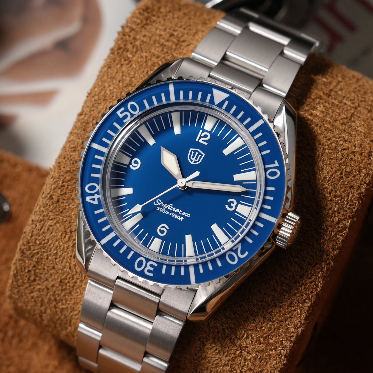 Seafarer WD1967Q 39mm VH31 Diver Watch