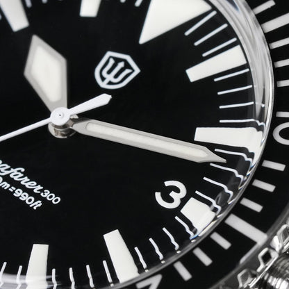 Seafarer WD1967Q 39mm VH31 Diver Watch