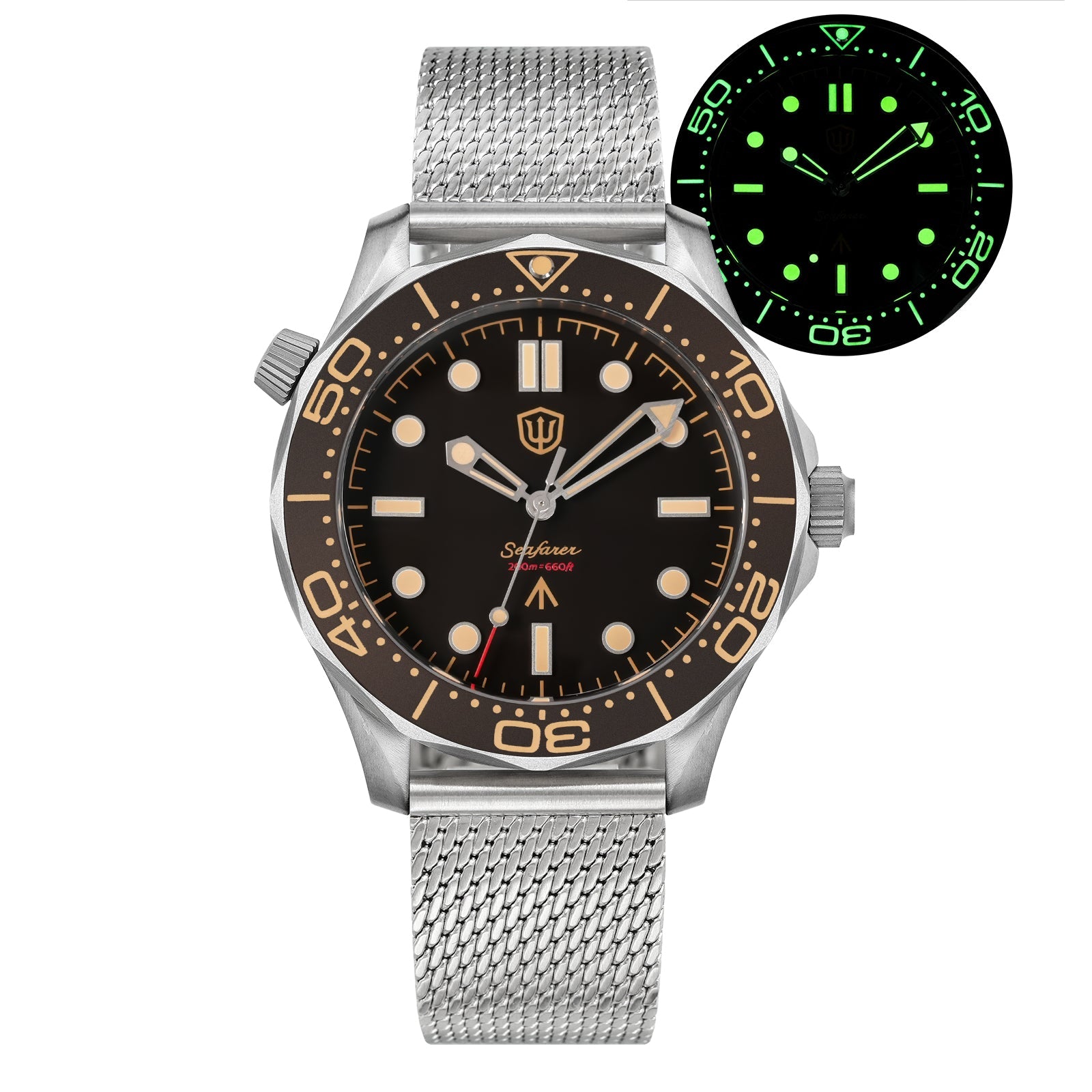 Seafarer WD007Q VH31 Titanium NTTD Dive Watch