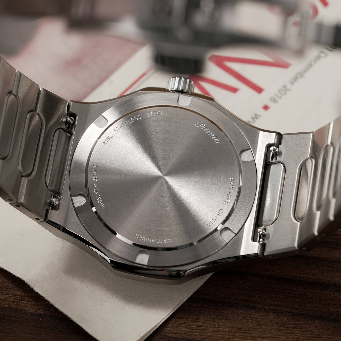 Watchdives WD0016 MUSOU Super Black — Ultra Light-Absorbing Dial