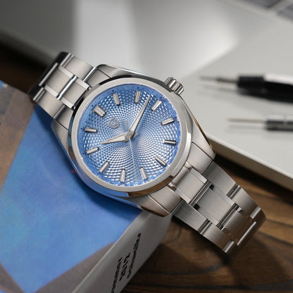 Watchdives WD0003G Guilloche Dial VH31 Men Watch