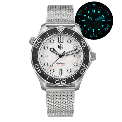 🔥EarlyBird🔥Seafarer WD007Q VH31 Titanium NTTD Dive Watch