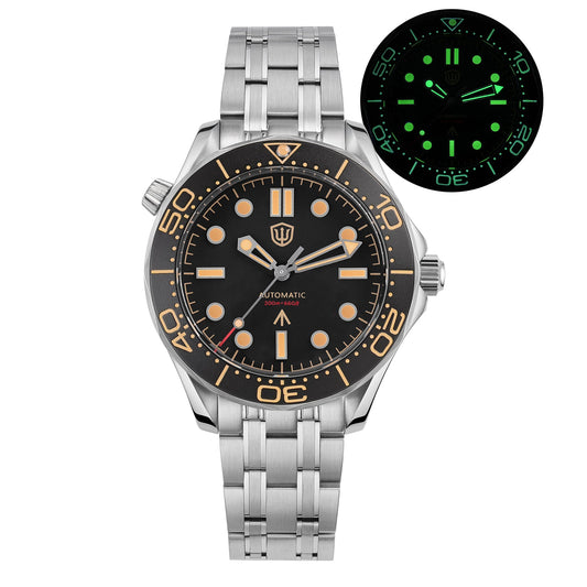 🔥WeeklyDeals🔥Watchdives WD007ST 39mm NTTD Dive Watch