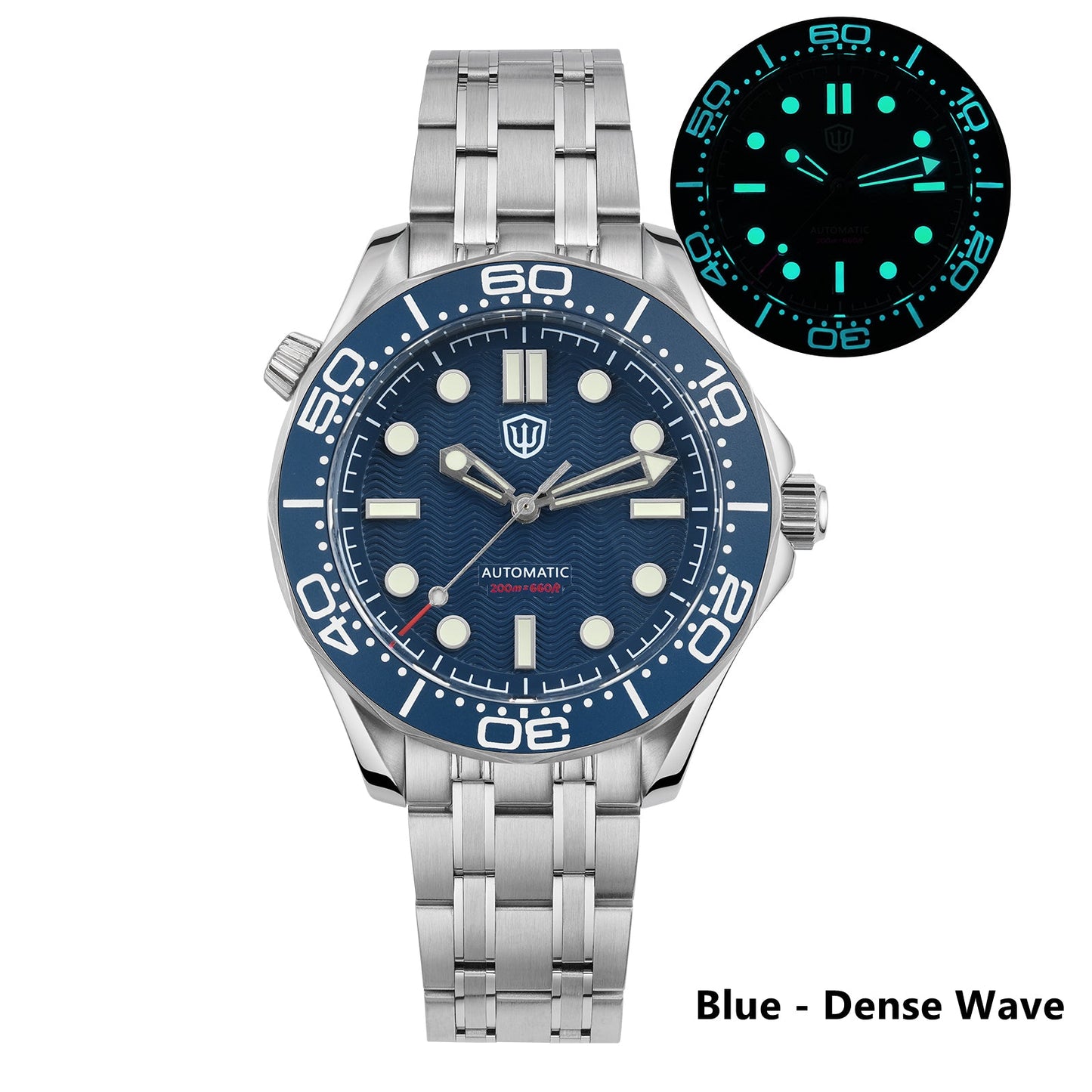 🔥WeeklyDeals🔥Watchdives WD007ST 39mm NTTD Dive Watch