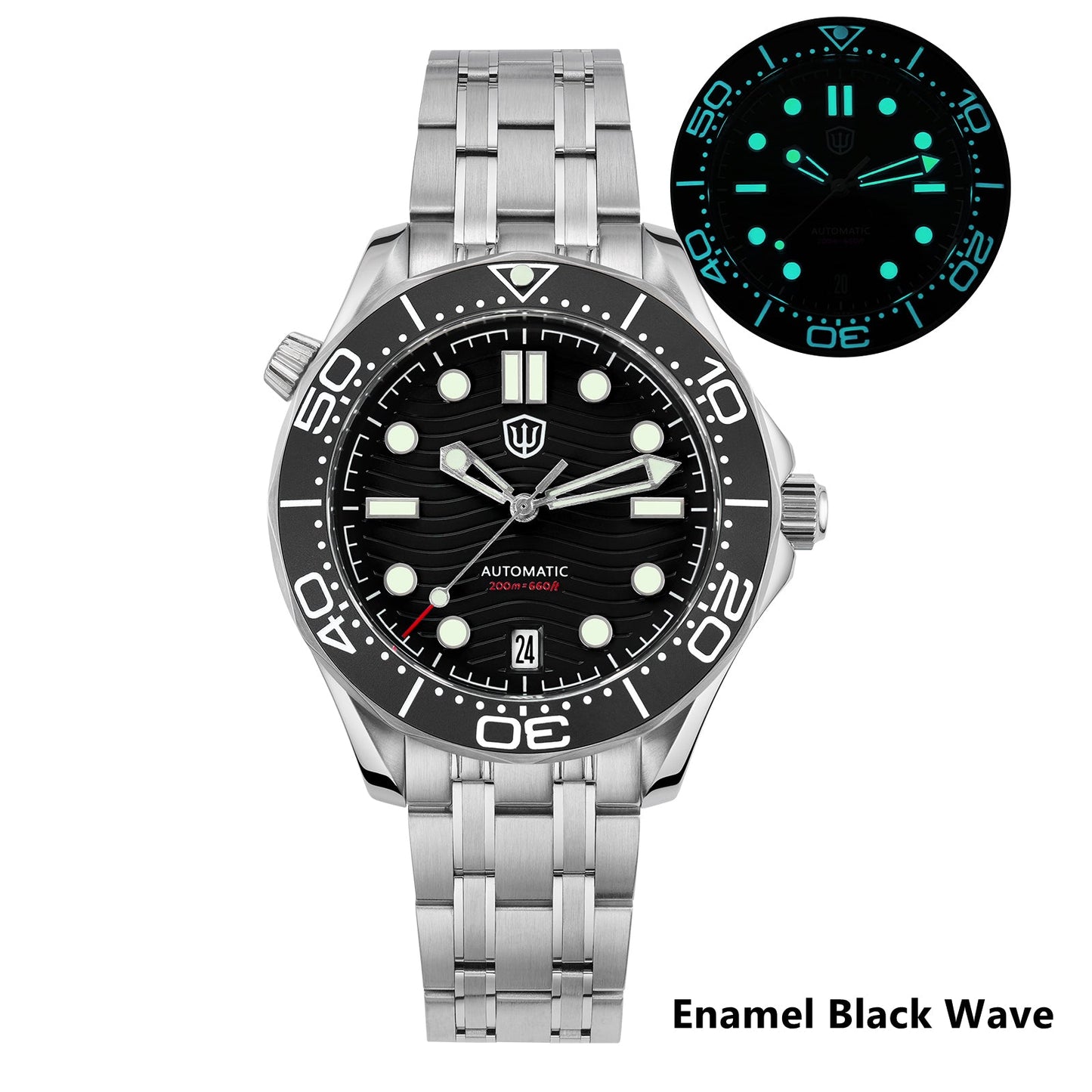 🔥WeeklyDeals🔥Watchdives WD007ST 39mm NTTD Dive Watch