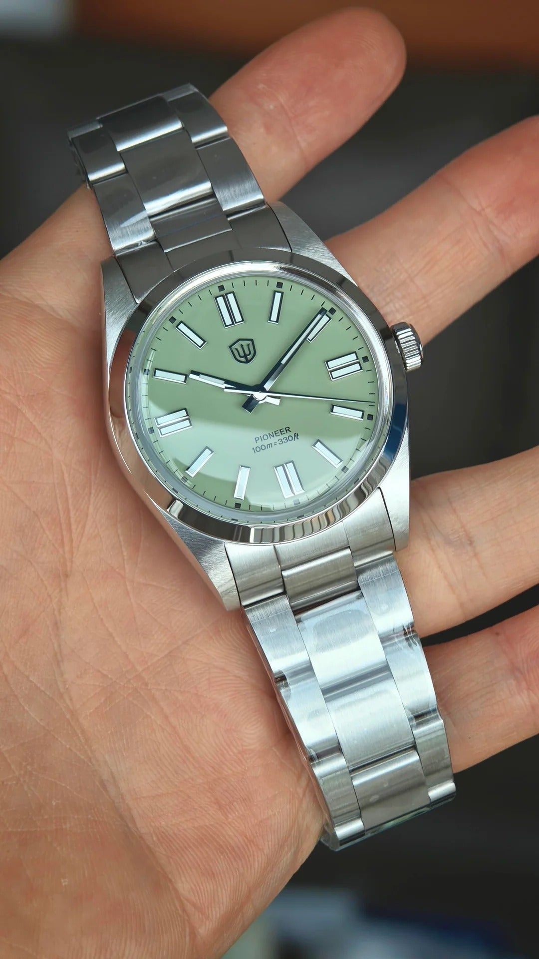 Watchdives WD1016B 37mm Pioneer VH31 Men Watch