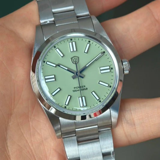 Watchdives WD1016B 37mm Pioneer VH31 Men Watch