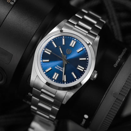 Watchdives WD1016B 37mm Pioneer VH31 Men Watch