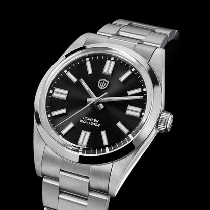 Watchdives WD1016B 37mm Pioneer VH31 Men Watch