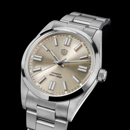 Watchdives WD1016B 37mm Pioneer VH31 Men Watch