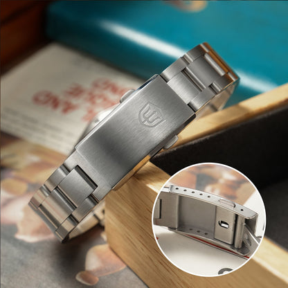 Watchdives WD1016B 37mm Pioneer VH31 Men Watch