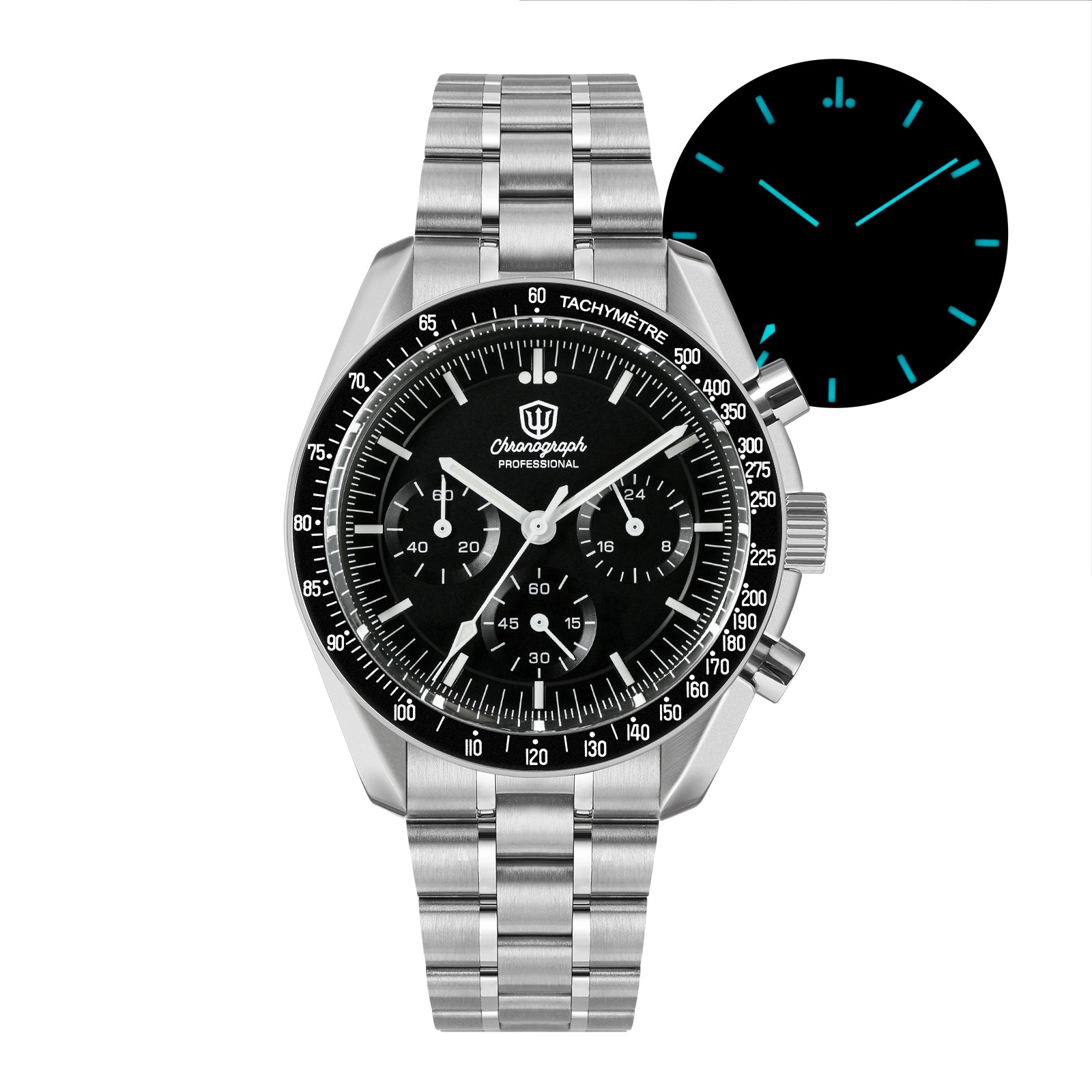 Watchdives 40mm WD1860 VK63 Chronograph Watch – Tactical Frog