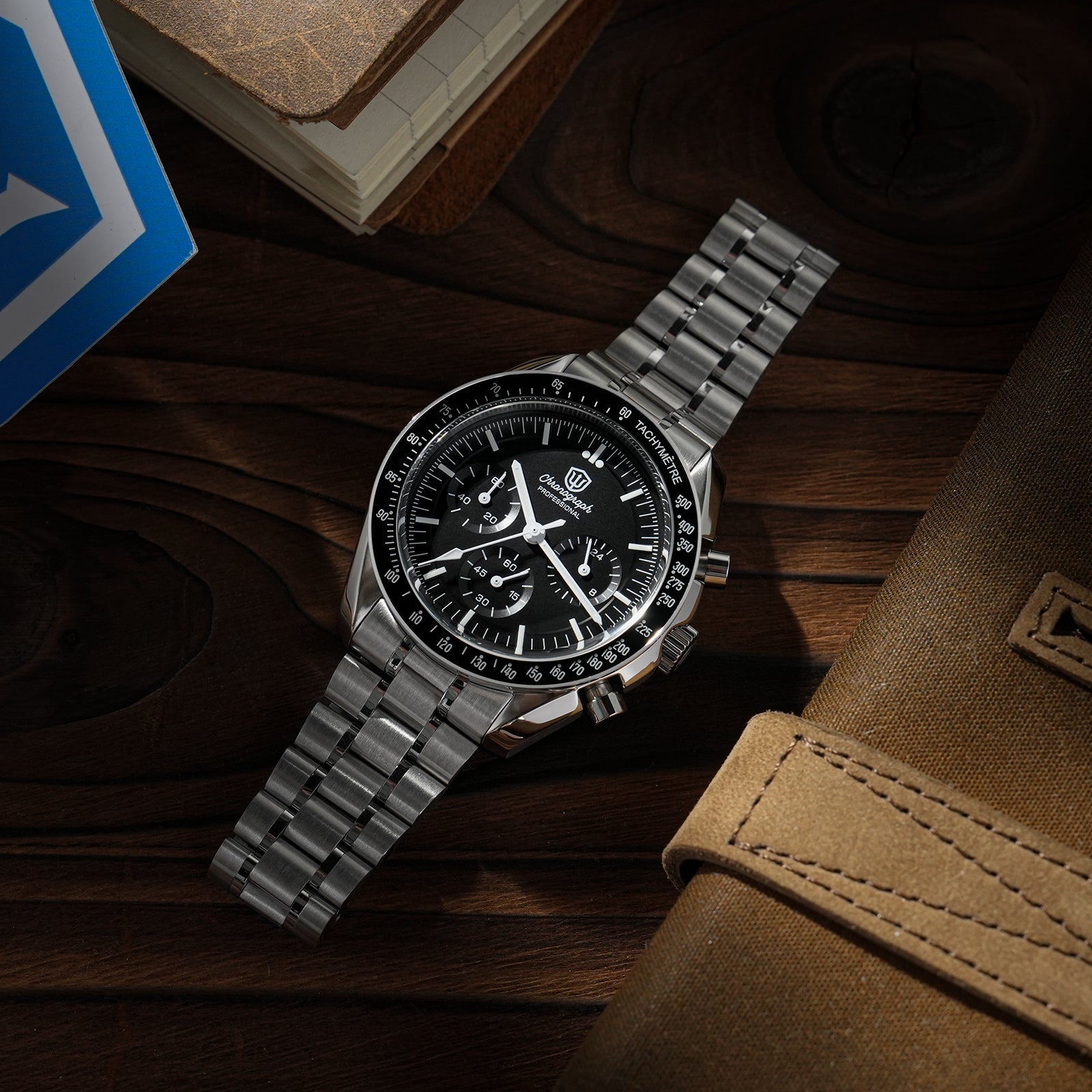 Watchdives 40mm WD1860 VK63 Chronograph Watch – Tactical Frog