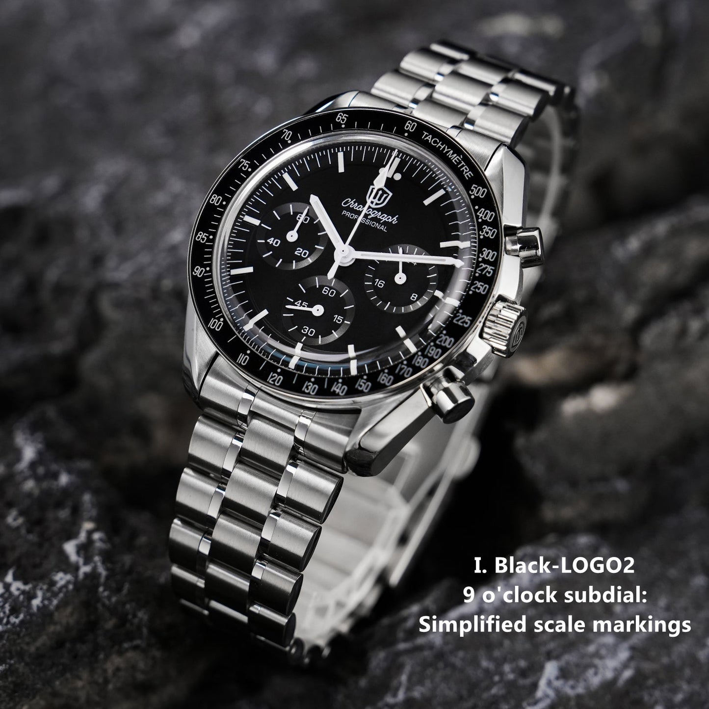 Watchdives 39mm VK63 Chronograph Watch WD1863- Classic Collection