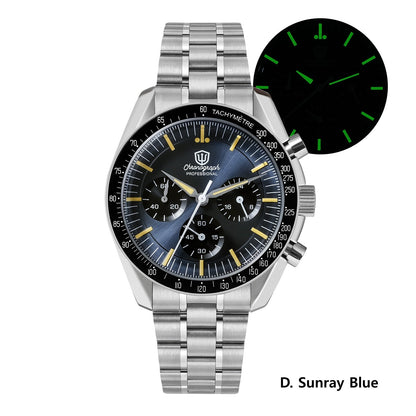 Watchdives 39mm VK63 Chronograph Watch WD1863- Classic Collection