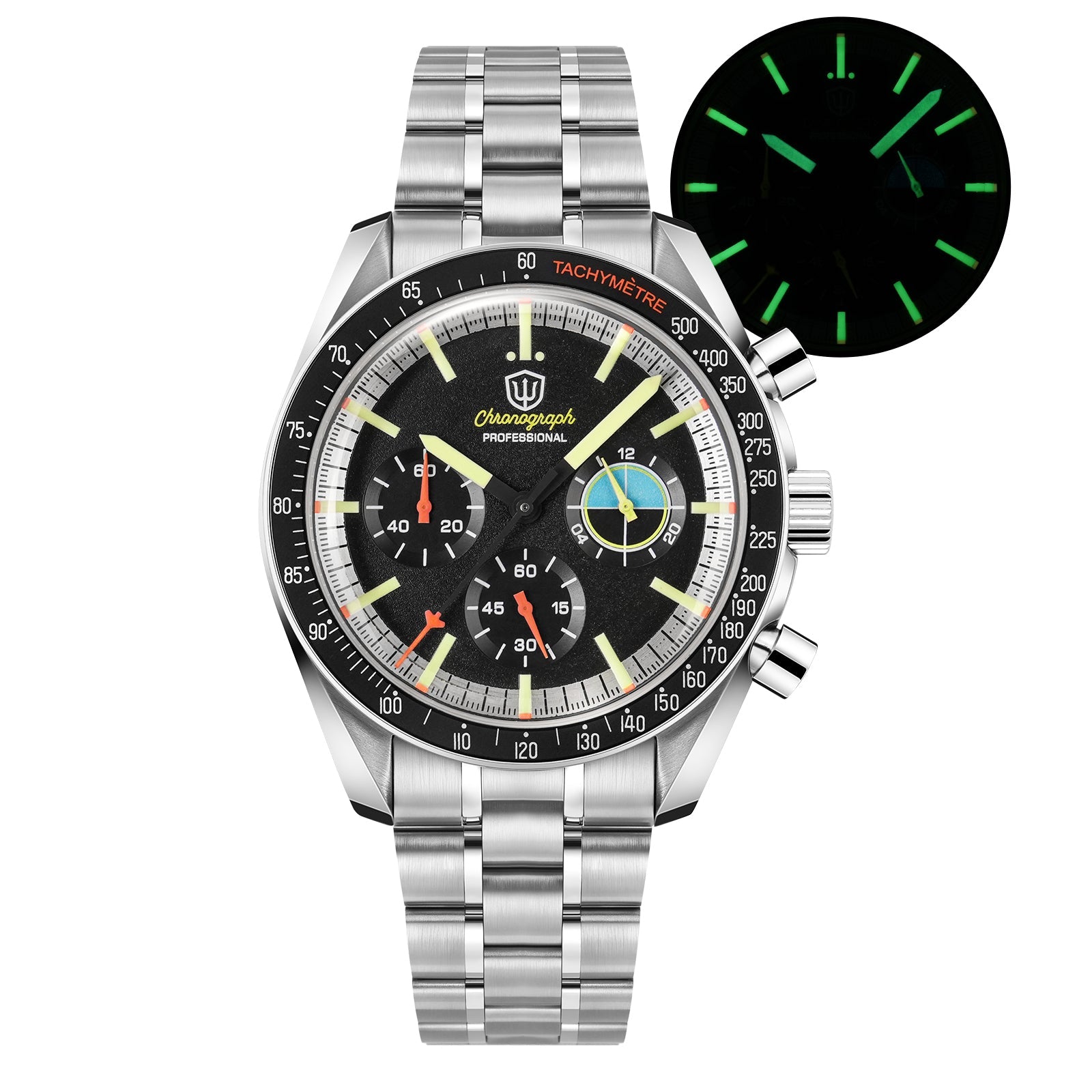 🔥WeeklyDeals🔥Watchdives 39mm VK63 Chronograph Watch WD1863