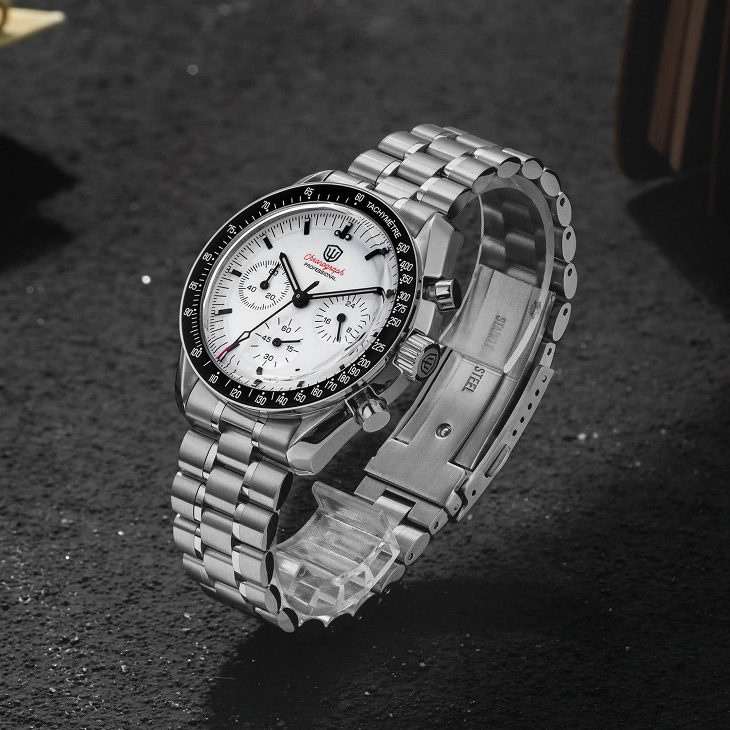 Watchdives 39mm VK63 Chronograph Watch WD1863- Classic Collection