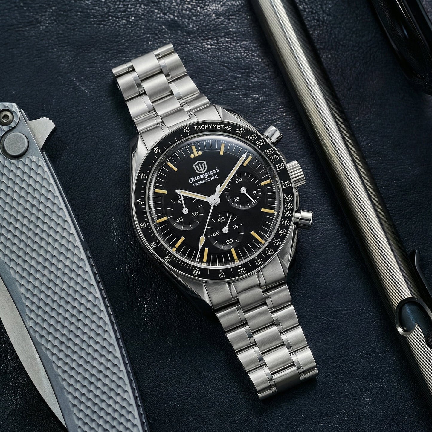 Watchdives 39mm VK63 Chronograph Watch WD1863- Classic Collection